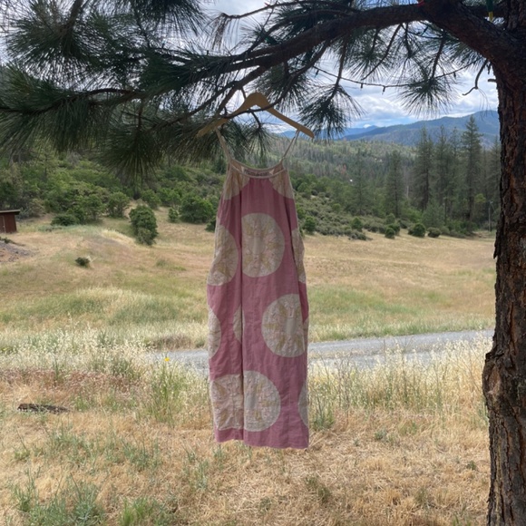 Magnolia Pearl Handblock Print Audrey Slip - Picture 5 of 7